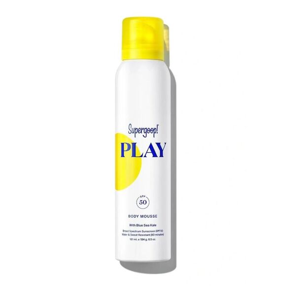 SuperGoop! Play Body Mousse SPF 50 With Blue Sea Kale - 6.5oz - Picture 1 of 3